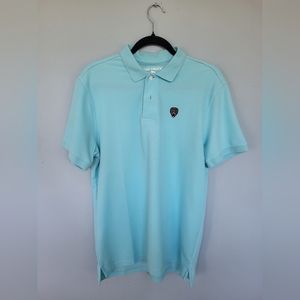 MAD CHUCK blue polo